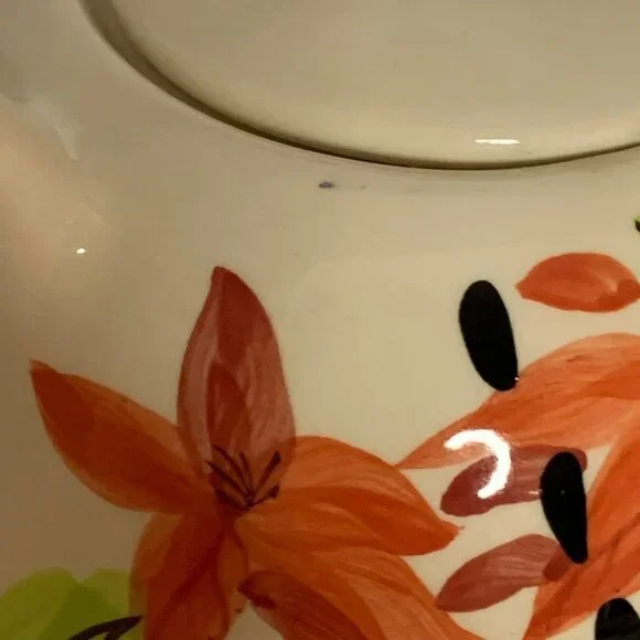 Herman Dodge and Son Hand Painted Black Cat Tea Pot & Cup - Picture 8 of 12